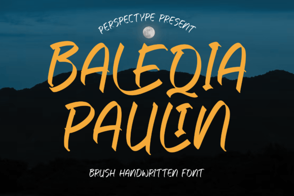 Baleqia Paulin: Elevate Your Campaigns with a Handwritten Font