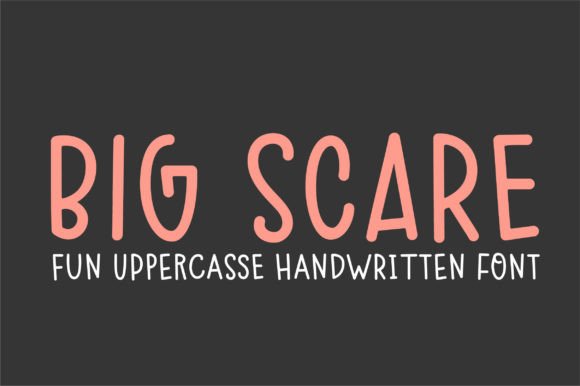 Big Scare Font for Creative Branding Projects