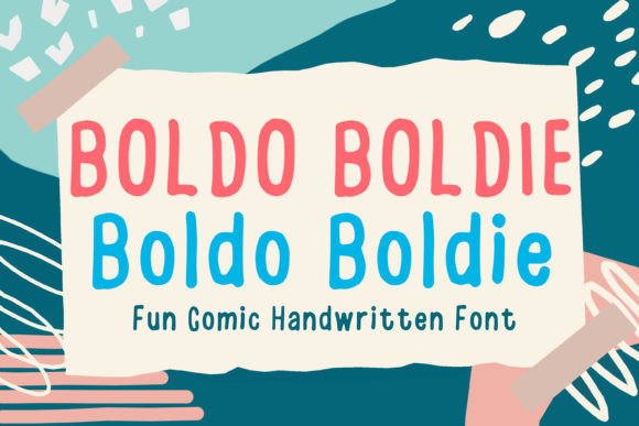 Boldo Boldie: A Handwritten Font for Modern Web Design