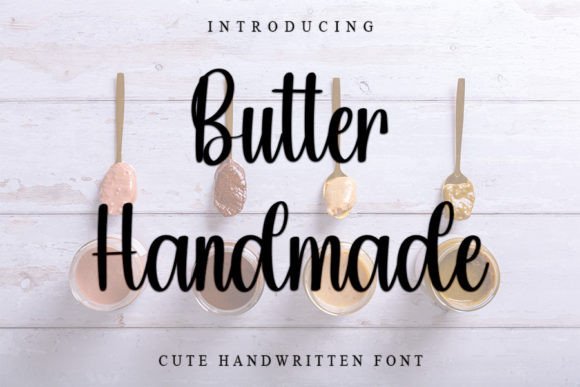 Butter Handmade: A Font That Elevates Your Brand