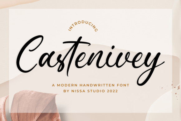 Castenivey: A Handwritten Font for Modern Branding