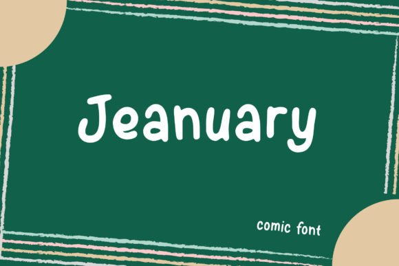 Enhance Your Editorial Design with the Jeanuary Font