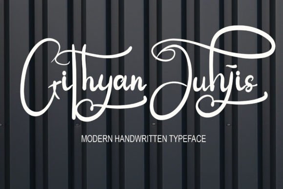 Githyan Juhjis: A Handwritten Font for Web Design