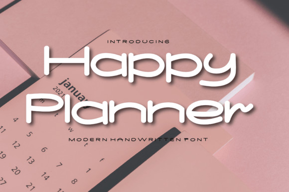 Happy Planner Font for Polished Branding