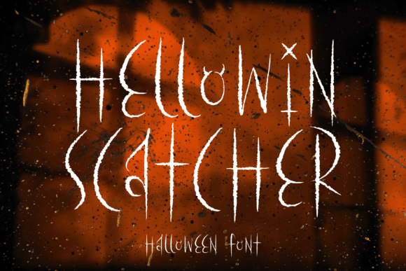 Hellowin Scatcher: A Font That Elevates Branding
