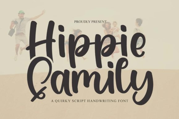Hippie Family Font for Modern Branding