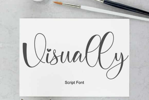 How Visually Elevates Branding with a Casual, Fresh Font
