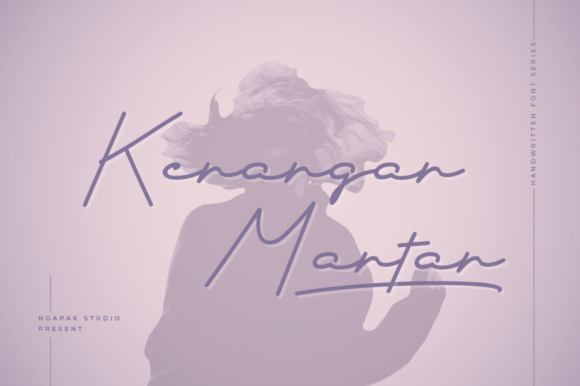 Kenangan Mantan: Elevating Campaign Design with a Luxurious Script Font