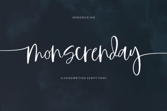 Monscrenday Script Font Review
