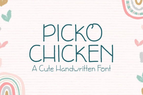 Picko Chicken Font for Web Design