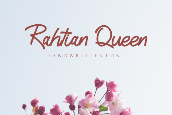 Rahtian Queen Font Review for Branding Projects