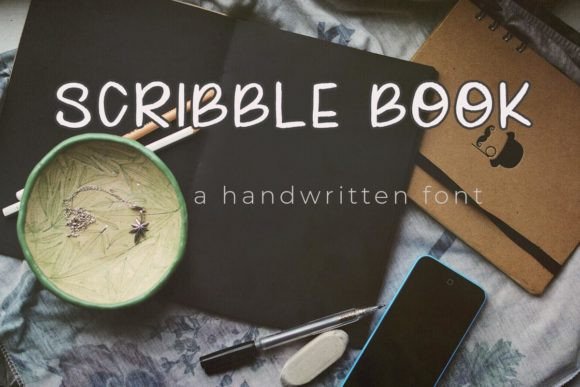 Scribble Book Font for Web Design