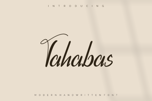 Tahabas: A Handwritten Font That Breathes Life into Web Designs