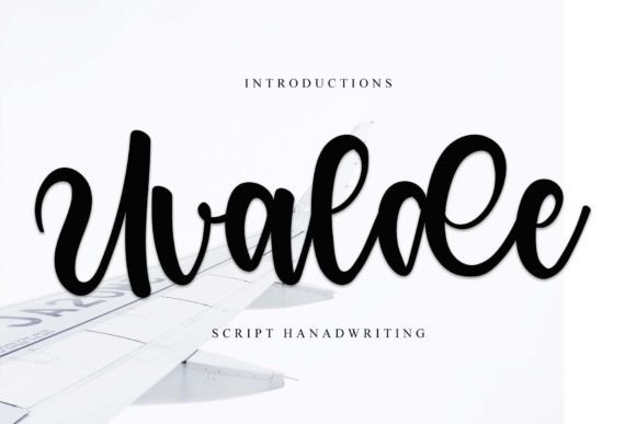 Uvalde: A Handwritten Font for Editorial Design