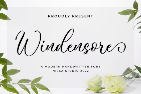 Windensore: A Handwritten Font with Timeless Charm